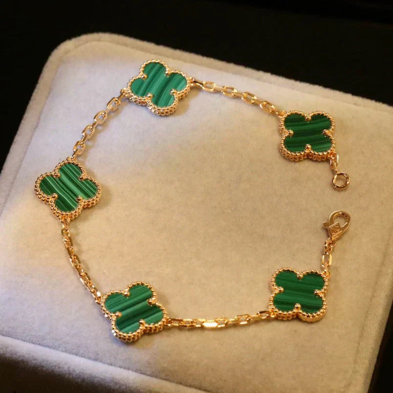 CLOVER BRACELET | EMERALD