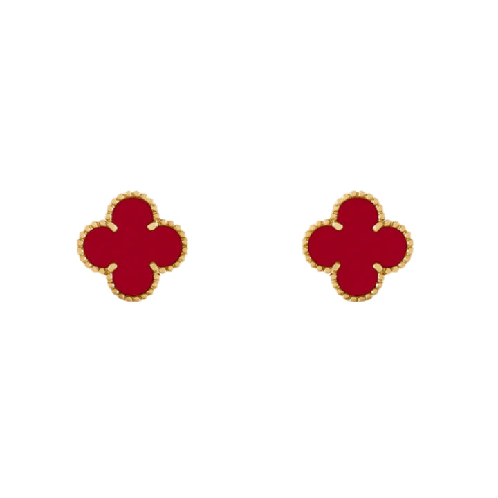 CLOVER EARRINGS | ROSE GOLD