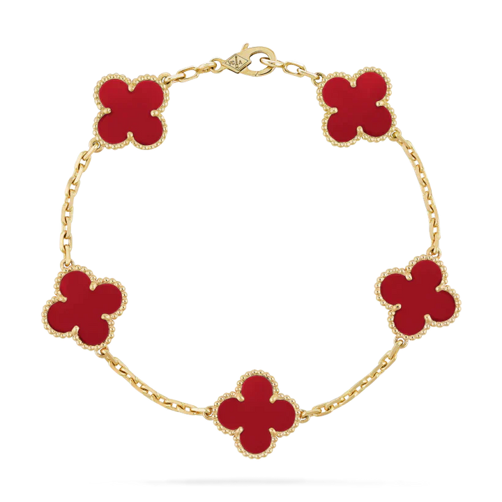 CLOVER BRACELET | RUBY
