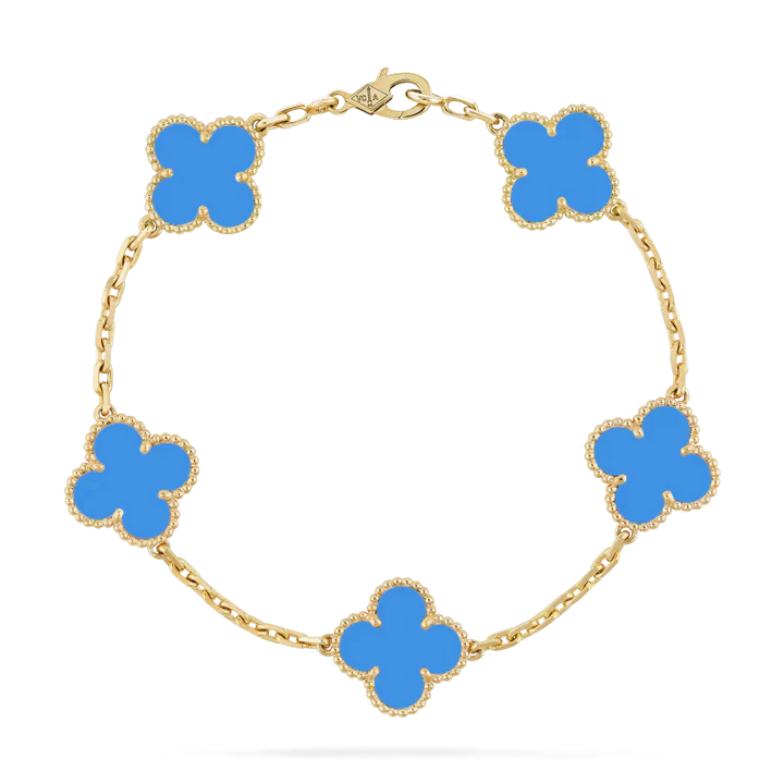 CLOVER BRACELET | ROYAL BLUE