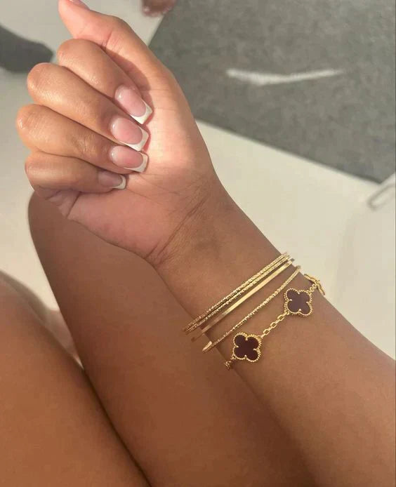 CLOVER BRACELET | ONYX